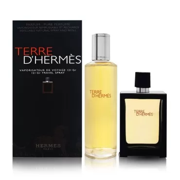 Hermes Terre D'hermes Pure Perfume 2 Pc Set For Me...