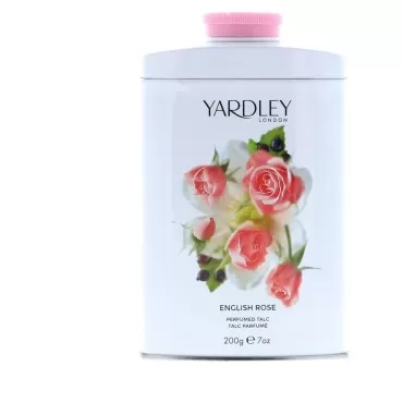 Yardley London Scented Talc Powder, English Rose S...