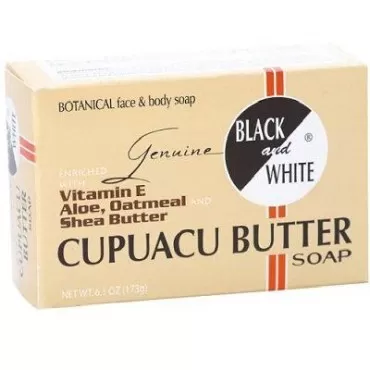 BLACK and WHITE Capuacu Butter Soap...