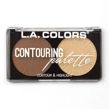 L.a. Colors Contour & Highlighting Palette, Light/medium, 1 Ounce