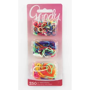 Goody Girls Bright And Bold Elastics 250 Count