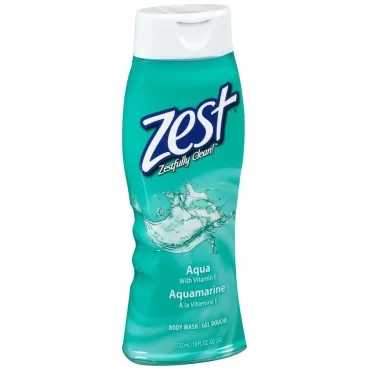 Zest Body Wash Aqua