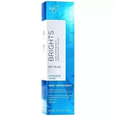 Ion Sky Blue Semi Permanent Hair Color Sky Blue...