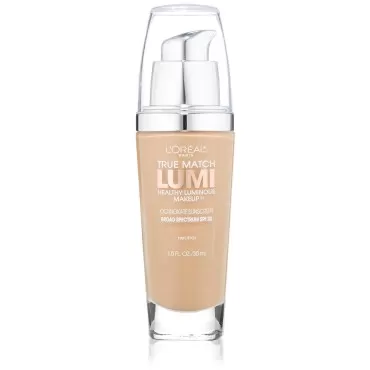 L’Oréal Paris True Match Lumi Healthy Luminous Makeup, N4 Buff Beige, 1 fl; oz.