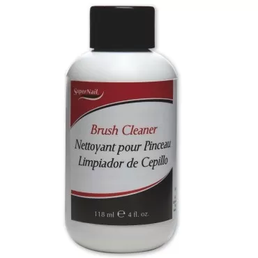 Super Nail Brush Cleaner, clear, 4 Fl Oz...