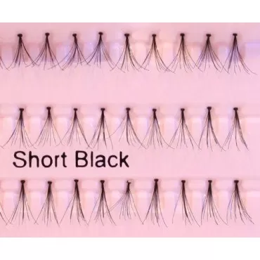 Zink Color individual human hair false eyelashes I...