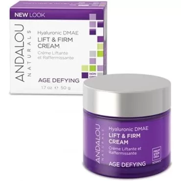 Andalou Naturals Hyaluronic Dmae Lift Firm Skin Cr...