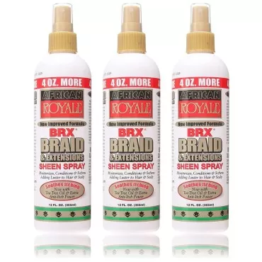 African Royale BRX Braid and Extensions Sheen Spra...