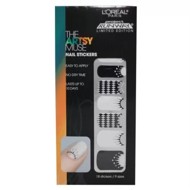Loreal Limited Edition Project Runway Nail Stickers - The Artsy Muse