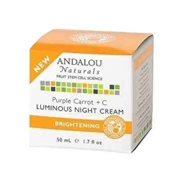 Andalou Naturals Night Crm Prpl Carrot+c...