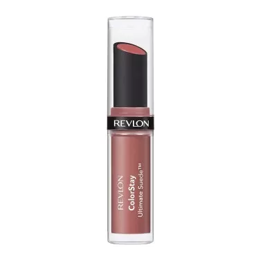 Revlon Lipstick, ColorStay Ultimate Suede Lipstick, High Impact Lip color with Moisturizing Creamy Formula, Infused with Vitamin E, 055 Iconic, 0.09 Oz