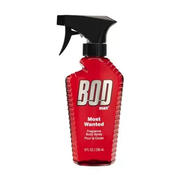 BOD man Fragrance Body Spray, Most Wanted, 8 fl oz...