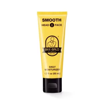 Bee Bald SMOOTH Daily Moisturizer tones, hydrates,...