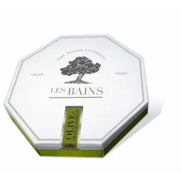 Les Bains Gift Set (Lotion and Soap), Olive, 1.50 Ounce