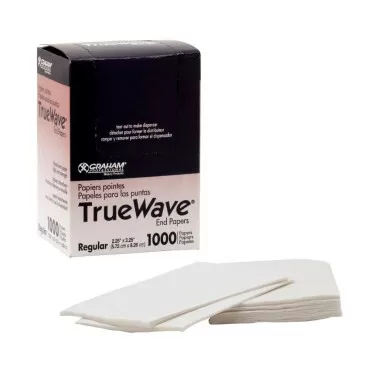 Graham Professional TrueWave END PAPERS Salon Hair Perm True Wave 1000ct Regular