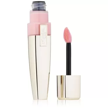 L'Oreal Paris Colour Caresse Wet Shine Lip Stain, Pink Perseverance, 0.21 Ounces