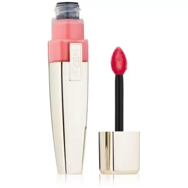 L'Oreal Colour Riche Caresse Wet Shine Stain, #184 Rose On and On - 1 Ea, Pack of 2