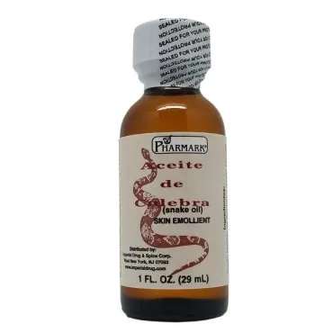 Aceite De Culebra 1 Oz. Snake Oil...