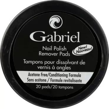 Gabriel Cosmetics Nail Polish Remover | Non-Toxic,...