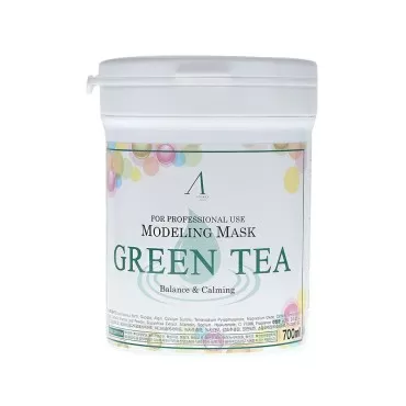 700ml Modeling Mask Powder Pack Green Tea for Soot...