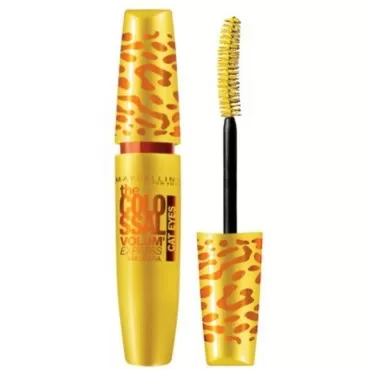 Maybelline Volum' Express The Falsies Colossal Cat Eyes Washable Mascara, Glam Black [233], 0.31 oz (Pack of 2)