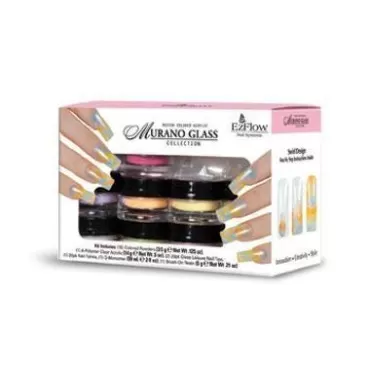 EZ Flow Design Color Acrylic Collection Kits, Murano Glass