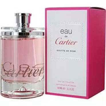 Eau De Cartier Goutte De Rose By Cartier Edy Spray 3.3 oz for Woman