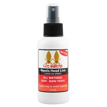 Lice Sisters Repel Lice Prevention Leave-in Spray - Proactive Treatment and Repellent for Nit and Lice Free Hair