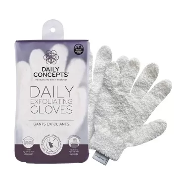 Daily Exfoliating Gloves, Reusable Packaging, Crea...