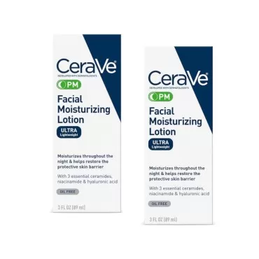 Cerave Facial Moisturizing Lotion PM 3 Oz (2 Pack)...