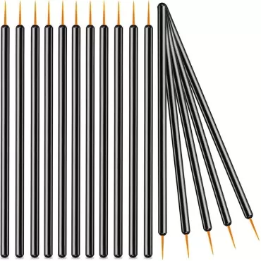 KINGMAS 100 Pack Eyeliner Brush, Disposable Ultra-...