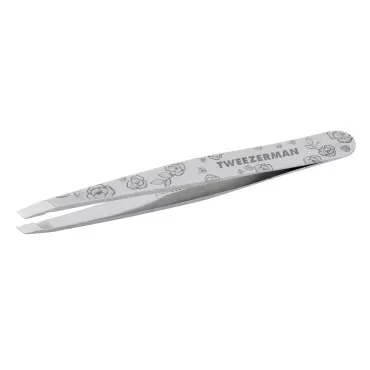Tweezerman Studio Collection Stainless Steel Regency Finish Collection Slant High Definition Brows