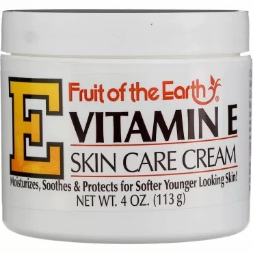 Fruit Of The Earth Vitamin E Skin Care Cream, 4 oz, Pack of 2