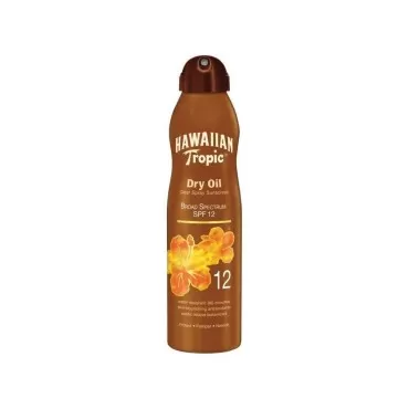 Hawaiian Tropic SPF#12 Island Tanning Coconut Oil Spray 5.5 Ounce (236ml) (Pack of 2)