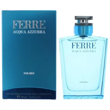 FERRE ACQUA AZZURRA by Gianfranco Ferre EDT SPRAY 3.4 OZ
