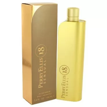 Perry Ellis 18 Sensual by Perry Ellis Eau De Parfum Spray 3.4 oz / 100 ml (Women)