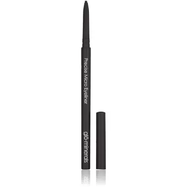 Glo Skin Beauty Precise Micro Eyeliner in Black | Fine Tip Twist Up Eye Liner Pencil | Cruelty Free