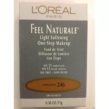 L'oreal Feel Naturale Light Softening One Step Makeup Cappuccino #246 .
