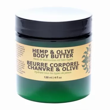 BC Bud Natural Hemp & Olive Body Butter | Creamy U...