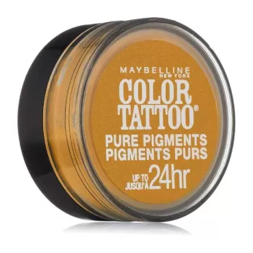 Maybelline New York Eye Studio Color Tattoo Pure Pigments, Wild Gold, 0.05 Ounce (Pack of 2)