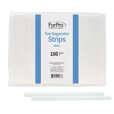 ForPro Toe Separator Strips, Individual Pedicure T...