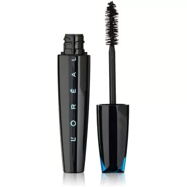 L'Oreal Paris Voluminous Extra-Volume Collagen Waterproof Mascara, Blackest Black [695] 0.34 oz