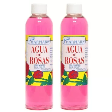 Agua De Rosas 8 Oz. Rose Water 2-PACK...