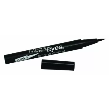 Wet 'n' Wild MegaEyes Defining Marker, Blackest Bl...
