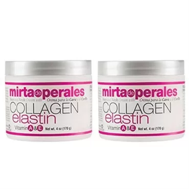 Mirta De Perales Collagen Elastin Cream 4 Oz. 2-PA...