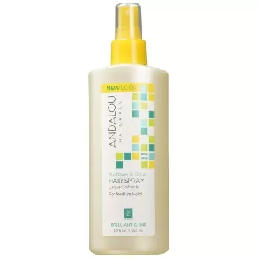 Andalou Naturals Medium Hold Hair Spray Sunflower ...