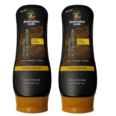 2 Pack, Dark Tanning Accelerator Lotion (8 ounces)...