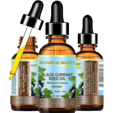 BLACK CURRANT SEED OIL 100% Pure Natural Undiluted...