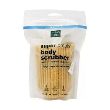 Earth Therapeutics Loofah, Super, Body Scrubber, G...