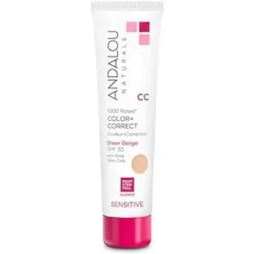 Andalou Naturals 1000 Roses CC Color + Correct wit...